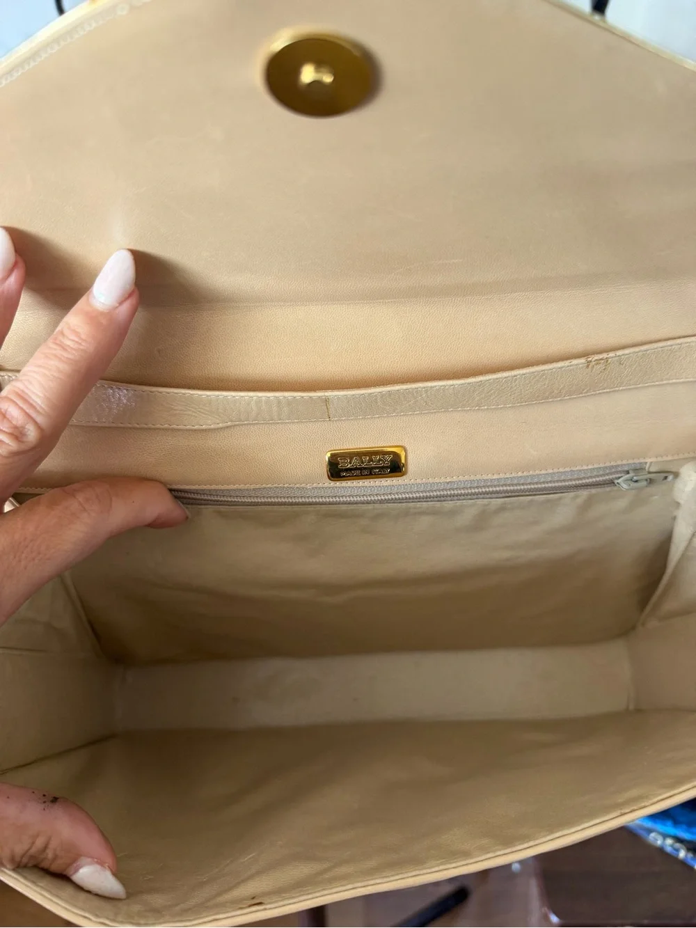 Vintage Bally 1980’s Leather Purse